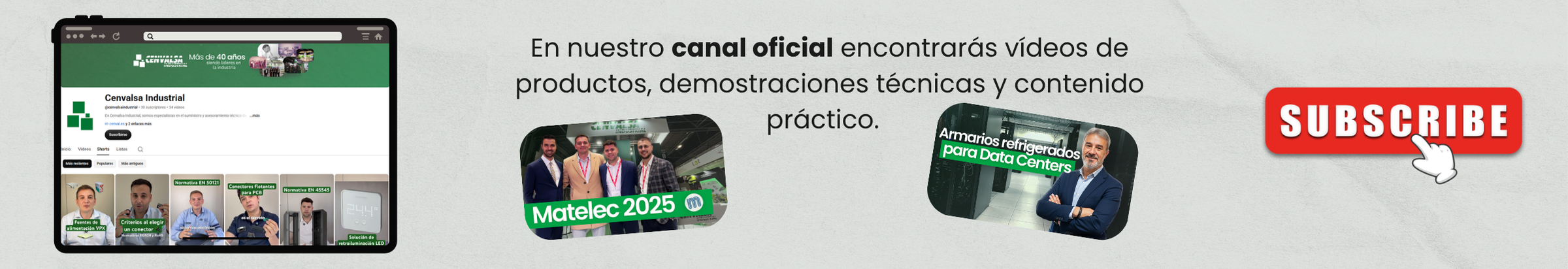 YOUTUBE CENVALSA